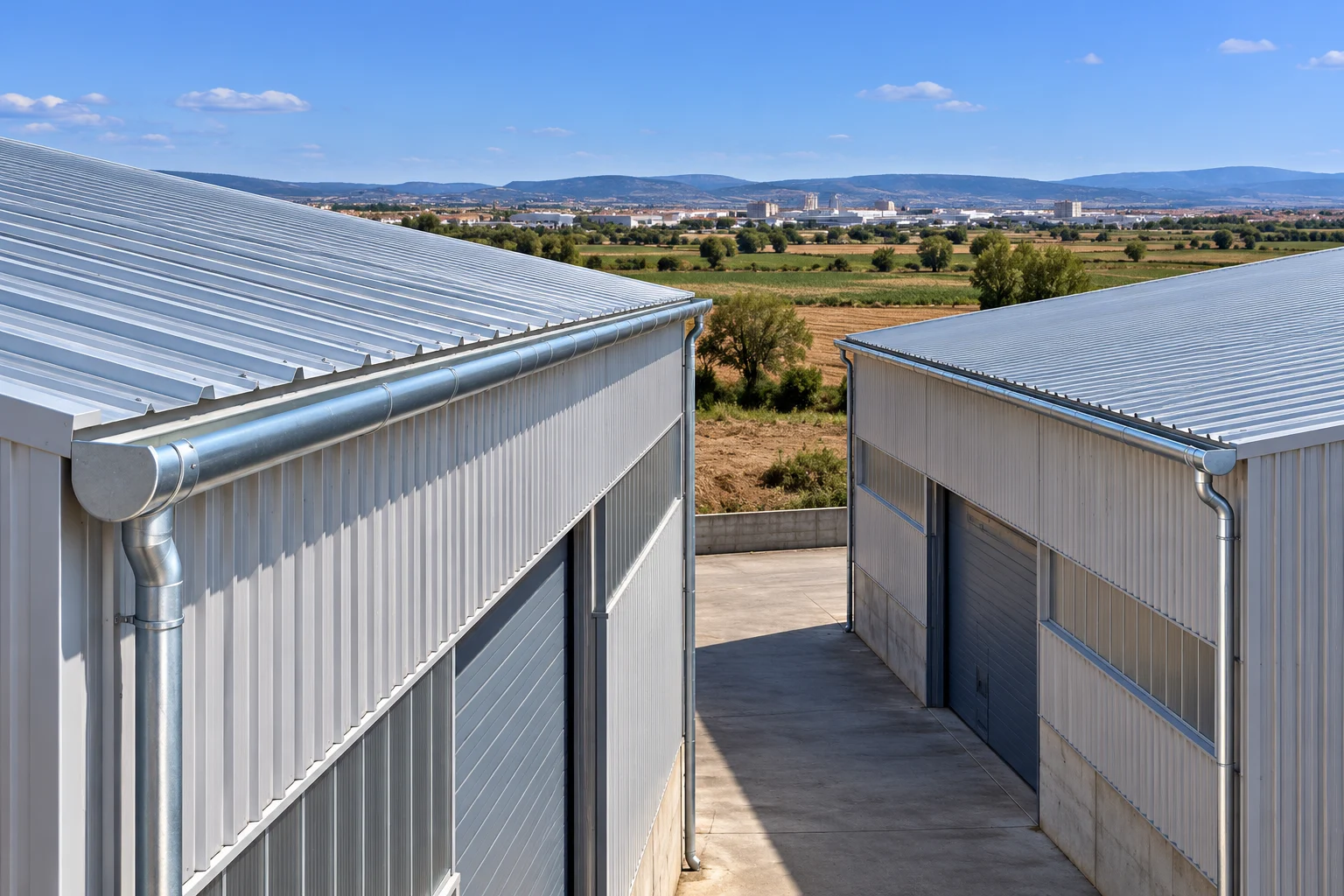 No. El uso del edificio no determina por sí solo el metal. Importan las aportaciones, la geometría, el ambiente de trabajo, la compatibilidad y el mantenimiento previsto. La [organización general de la evacuación](/) permite separar esas decisiones de una etiqueta comercial.